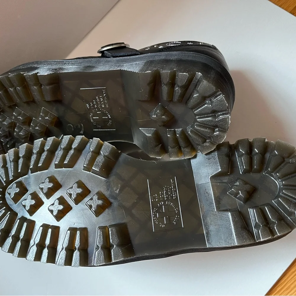 DR. MARTENS Monk Celestial Moth Platform Shoes Unisex Size Men 10/Woman 11 - Picture 10 of 11